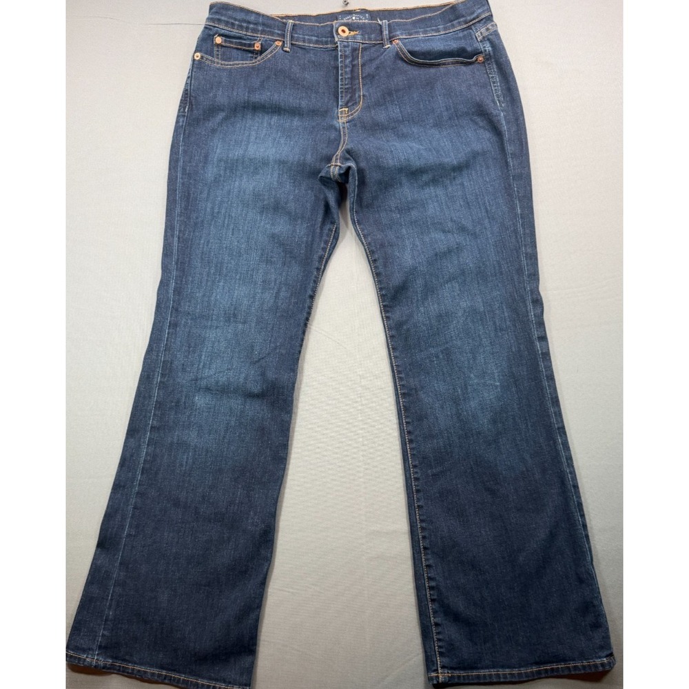 Lucky Brand Womens Size 10 Sweet N Low Dark Wash Bootcut Jeans 30 Inseam